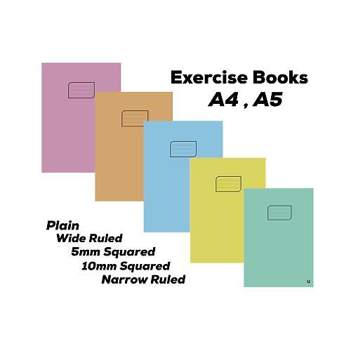Exercise books school homework - school,