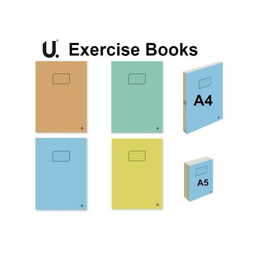 Exercise books 72 pages - a5,