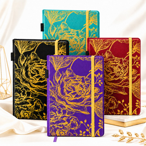 Lined hardback notebook - a5,