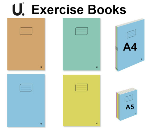 Exercise books 72 pages - a4,