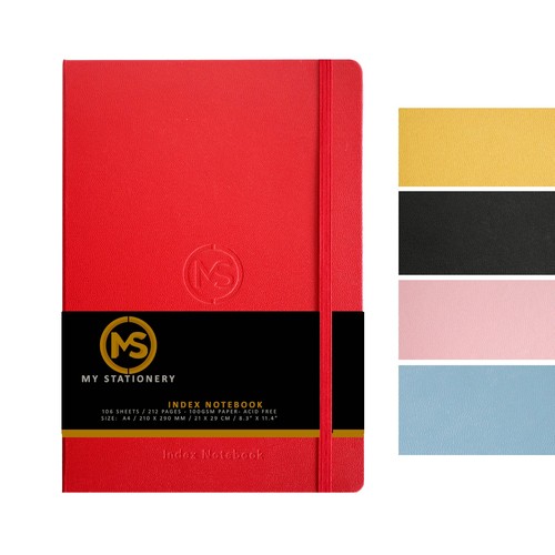 Index notebook hardback - notebook,