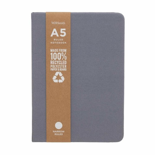 Grey eco notebook - grey, a5