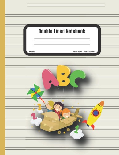 Double lined notebook cute - lined,